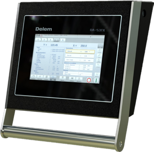 Delem touchscreen CNC control