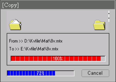 Backup dialog