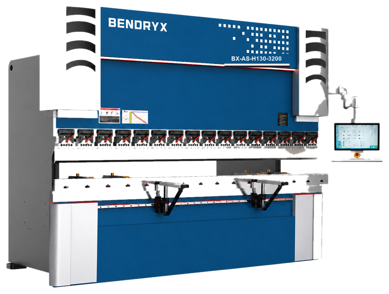 BX-AS-H130-3200 adaptive servo hybrid press brake